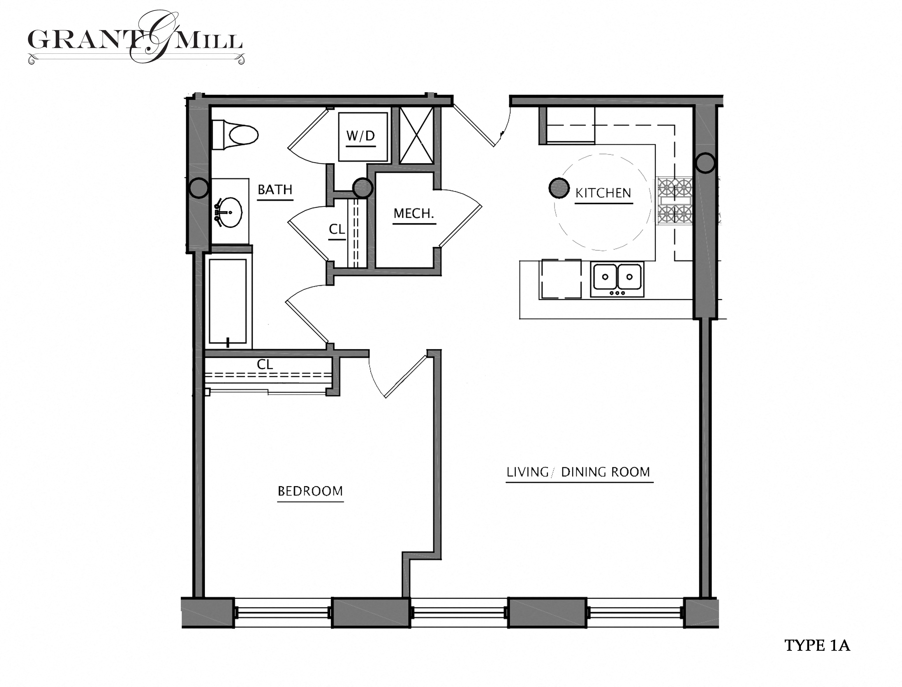 Grant Mill Floor Plan